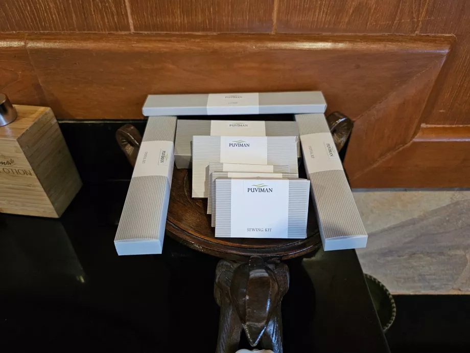 Amenity Kit im Badezimmer