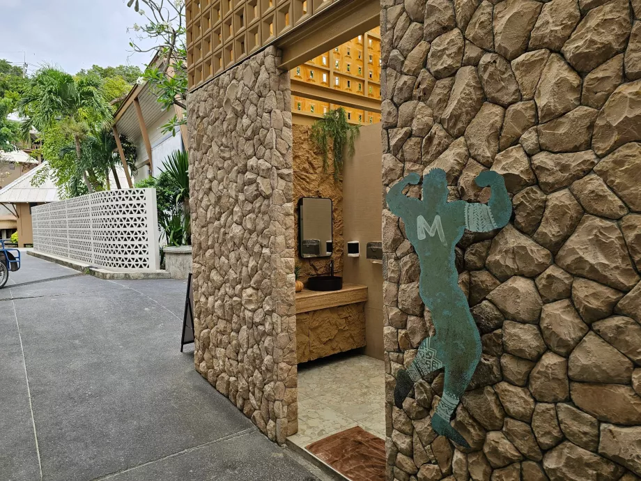 Rin Nai Beach, kostenlose Toiletten