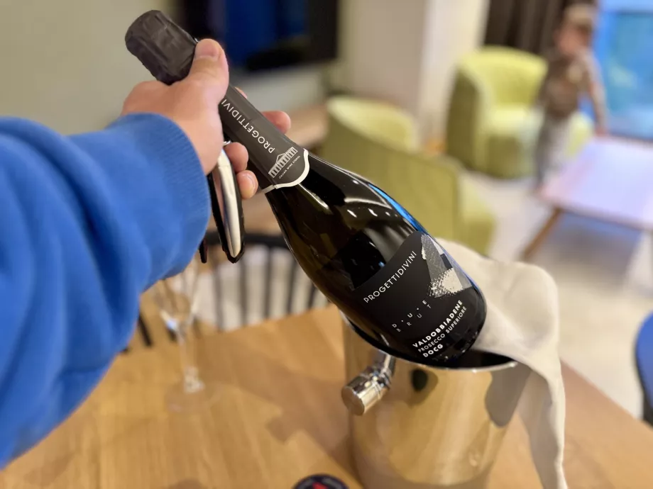 Prosecco zur Begrüßung
