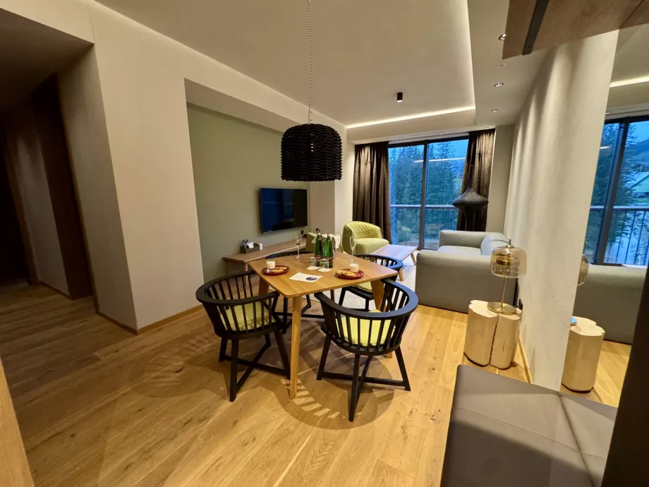 Wohnzimmer in der Wohnung