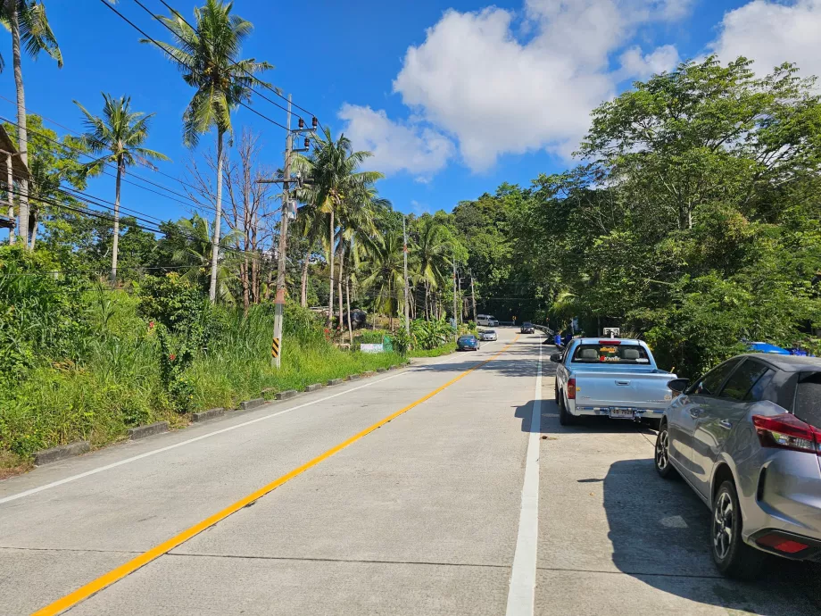 Hauptstraße nach Koh Phangan