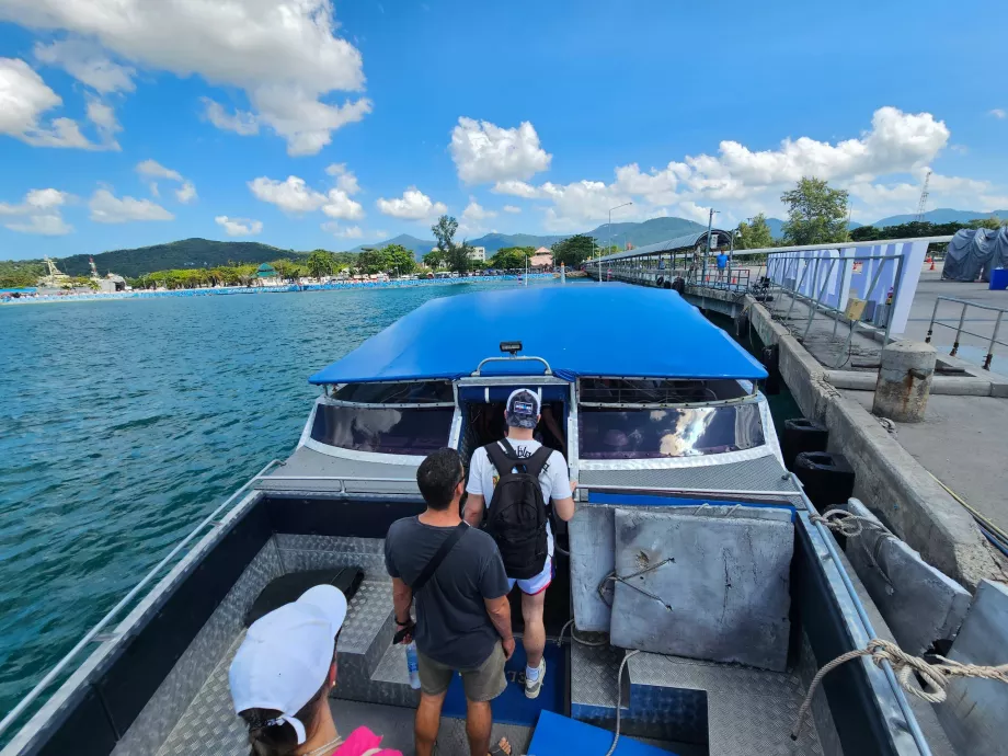 Schnellboot Koh Phangan - Koh Samui