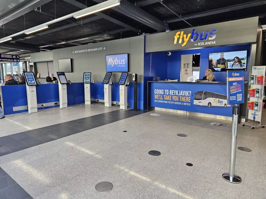 Flybus-Ticketverkauf