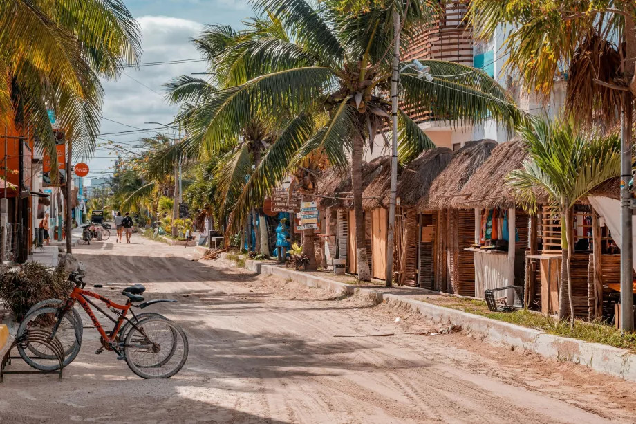 Die Stadt Holbox