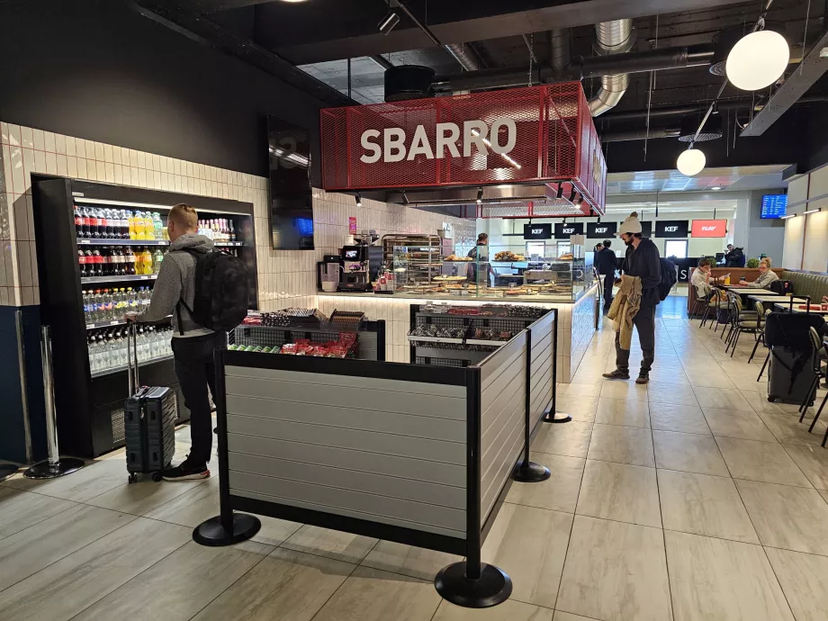Restaurant Sbarro, non-schengen Teil
