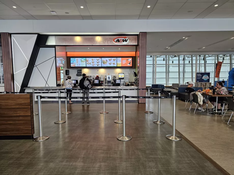 Fast Food in der Transitzone