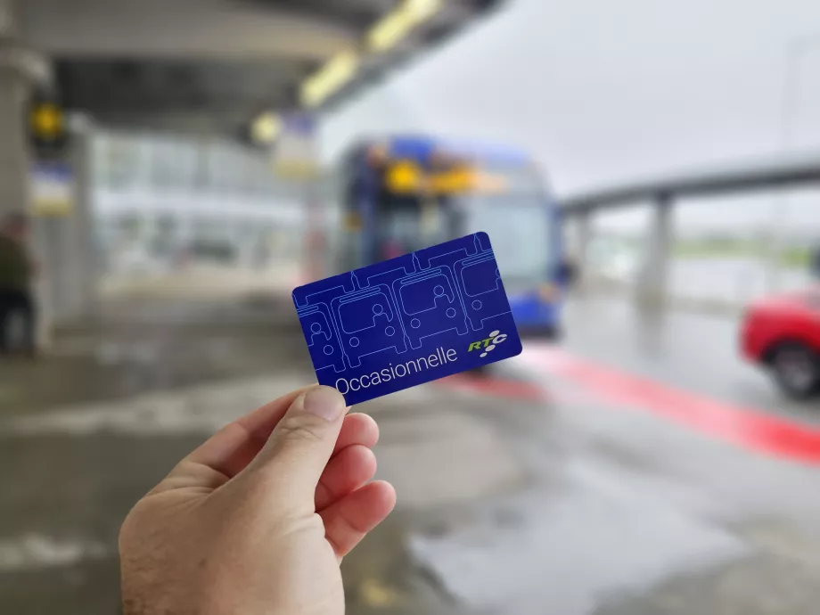 Busfahrkarte