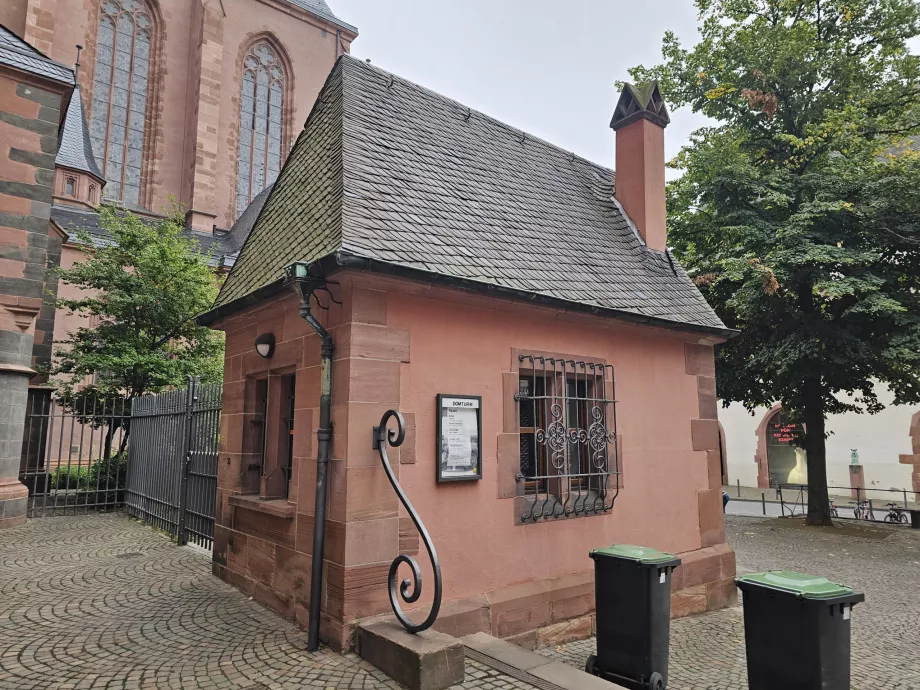 Kasse am Turmeingang