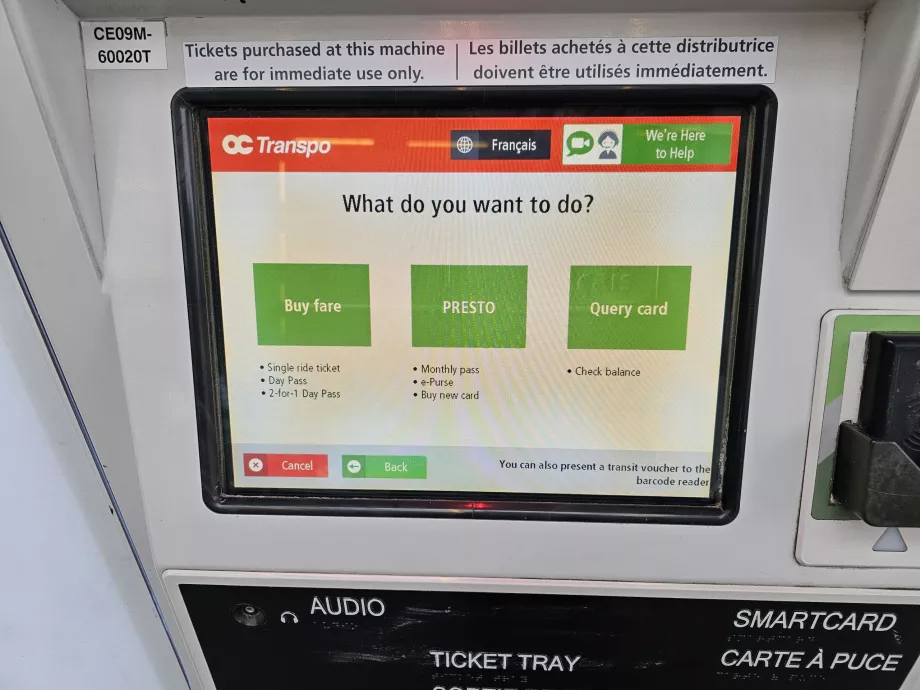 Ein Ticket kaufen