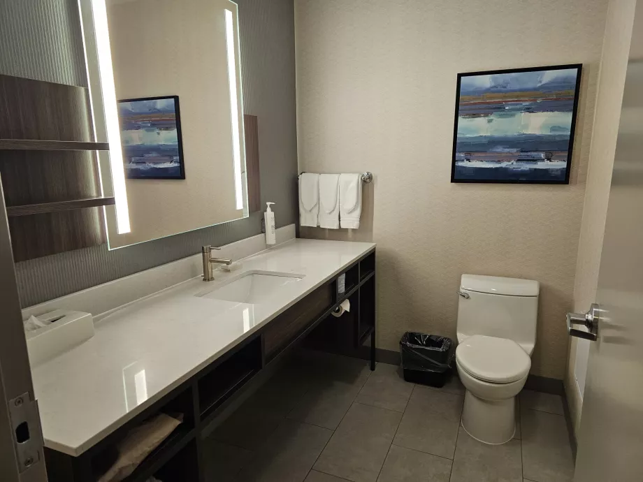 Hilton Garden Inn, Badezimmer
