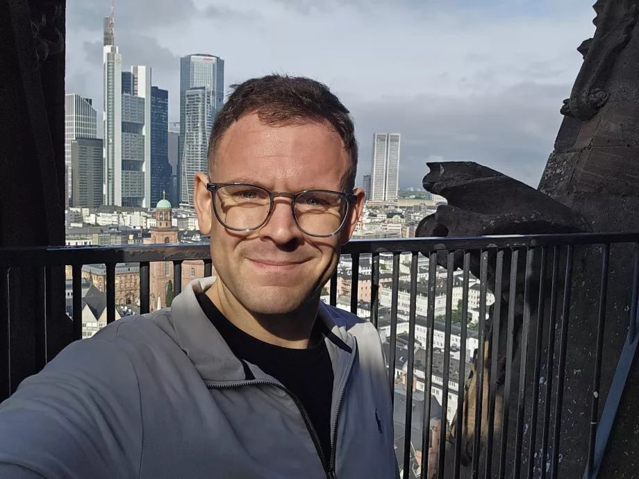 Ich bei der Aussicht vom Domturm