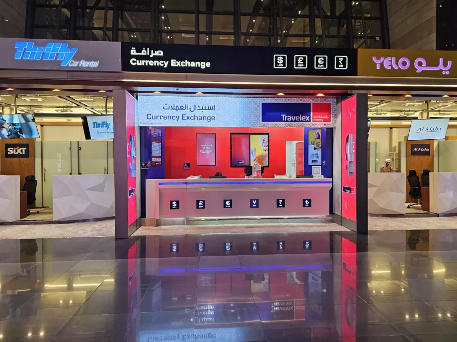 Wechselstube, öffentlicher Teil