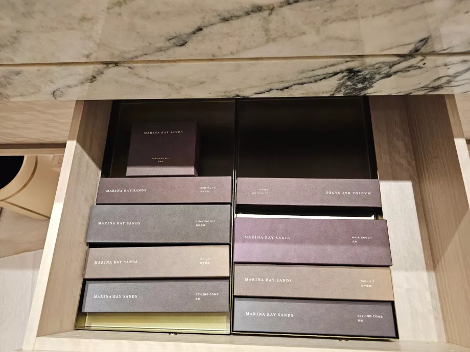 Amenity Kit im Badezimmer