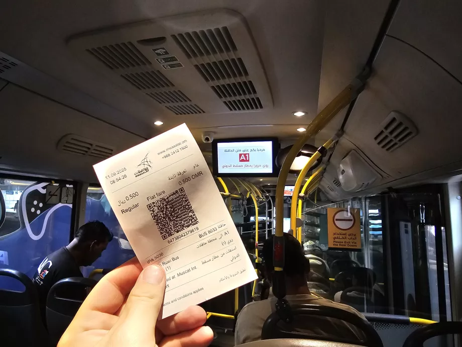 Busfahrkarte