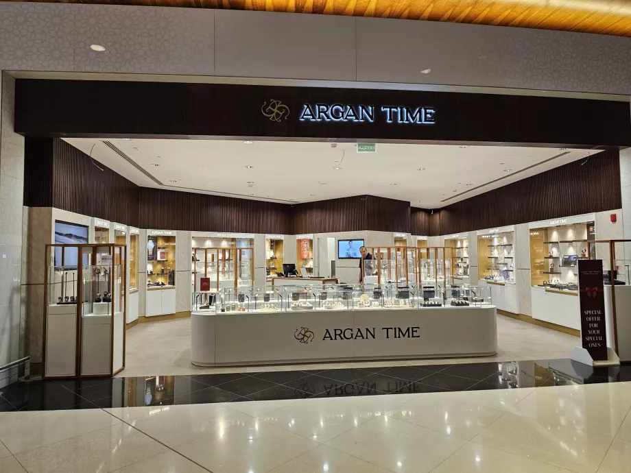 Schmuck und Uhren, Transitzone