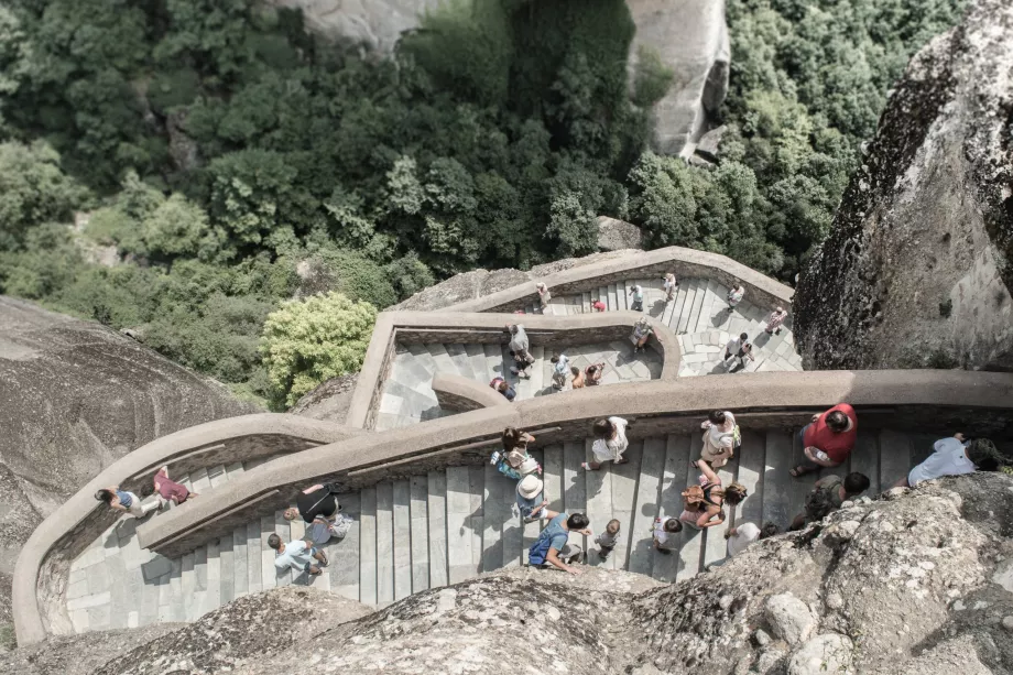 Treppen zu Klöstern