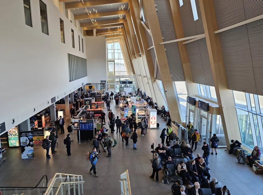 Nuuk Flughafen Transitzone