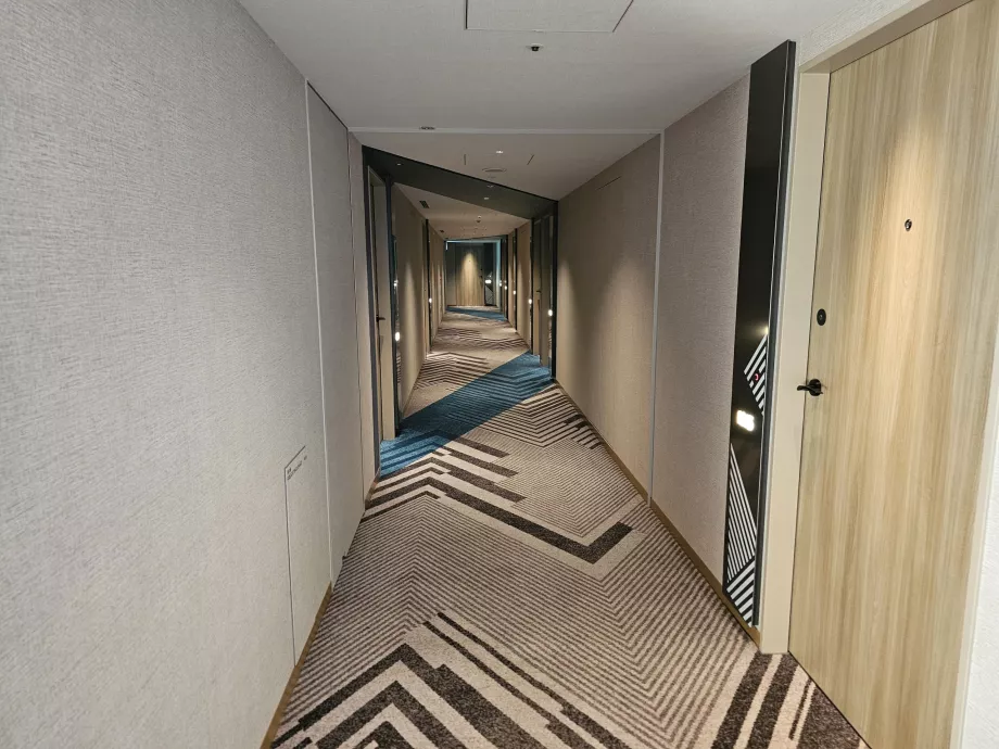 Korridor mit Zimmern