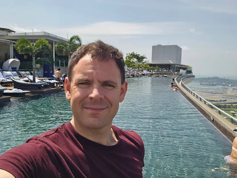 Infinity-Pool im Marina Bay Sands