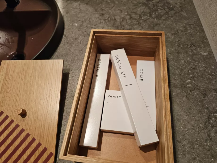 Amenity Kit im Badezimmer