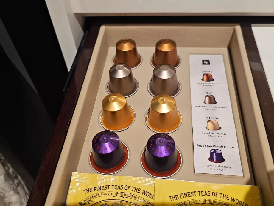 Kapseln für die Kaffeemaschine