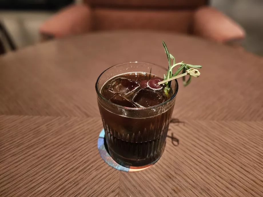 Cocktail im Restaurant Galerie 11