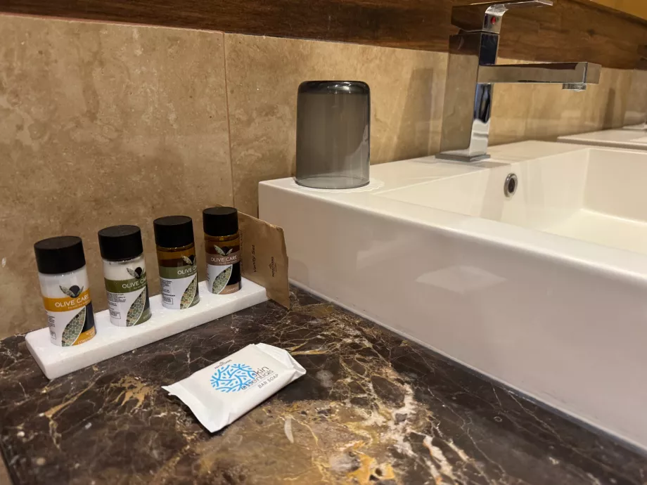 Badezimmer in der Junior-Suite