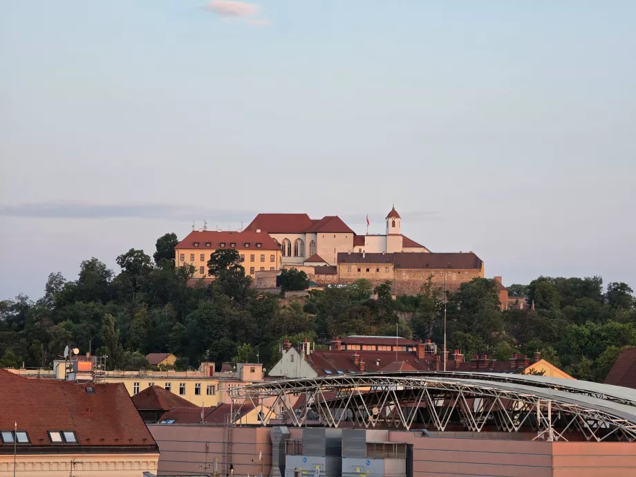 Špilberk bei Sonnenaufgang