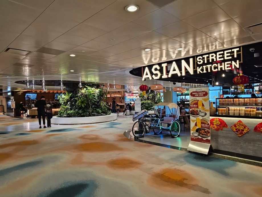 Restaurant, Terminal 2, Transitbereich