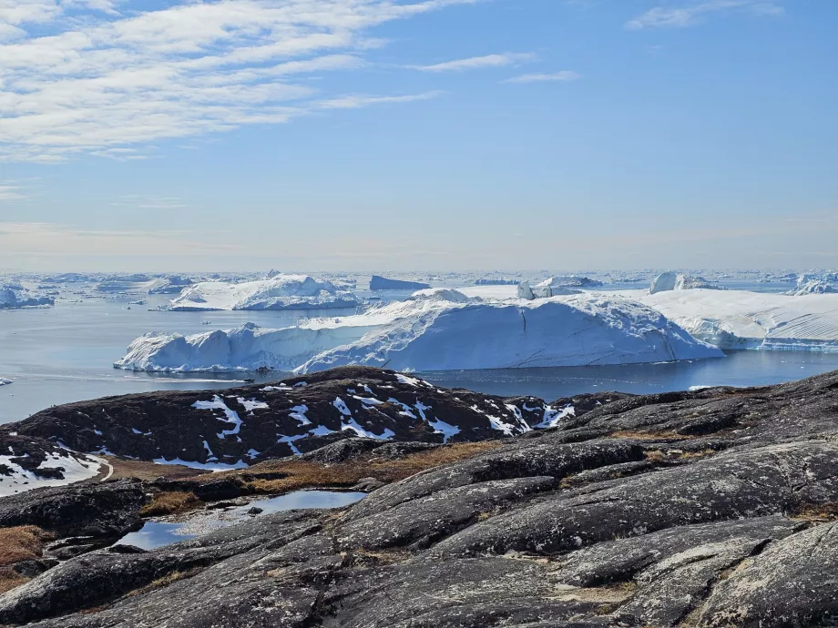 Icefiord, Blick von der gelben Route