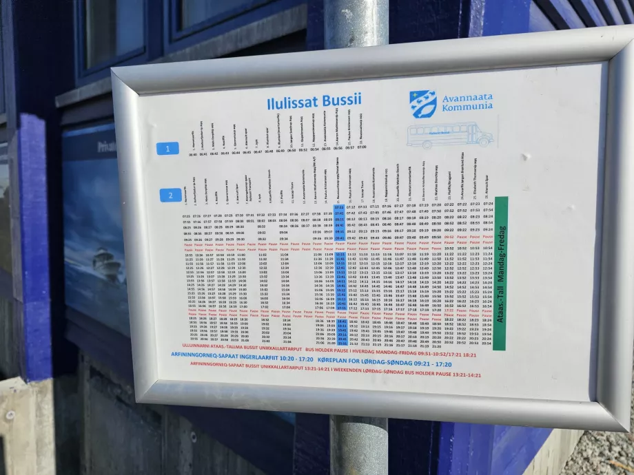 Busfahrplan