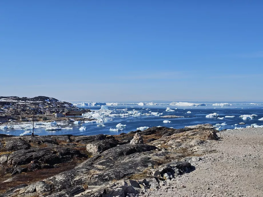 Blick vom Hotel Arctic