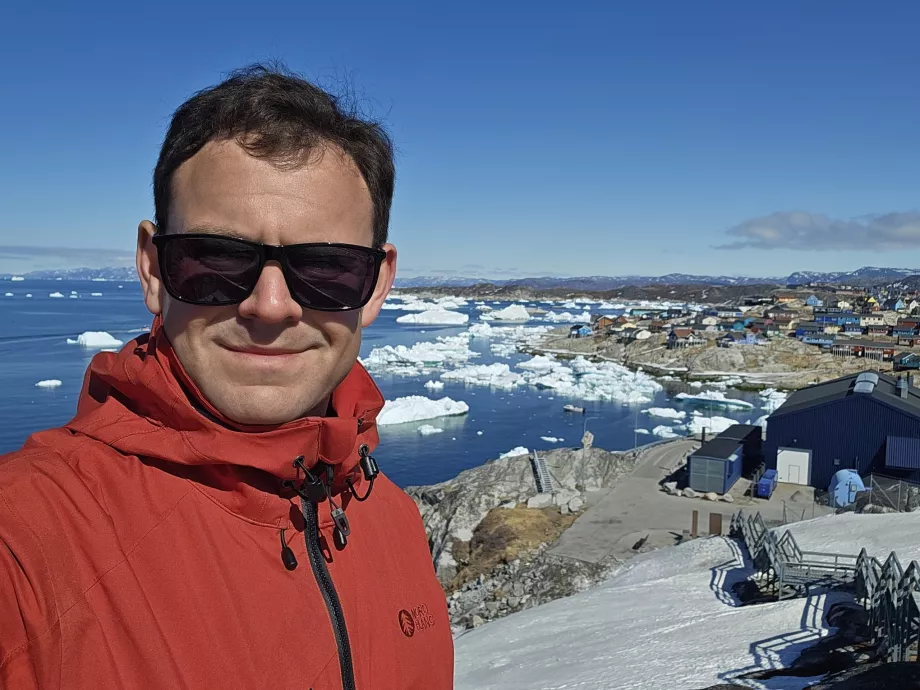 Christopher in Ilulissat