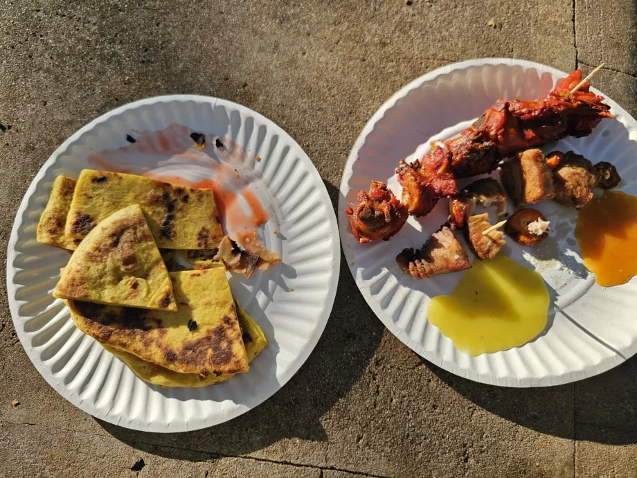 Mein Abendessen im Forodhani Park