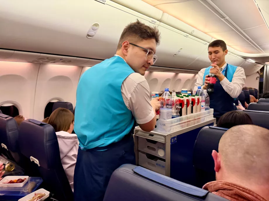 Angebot an Getränken