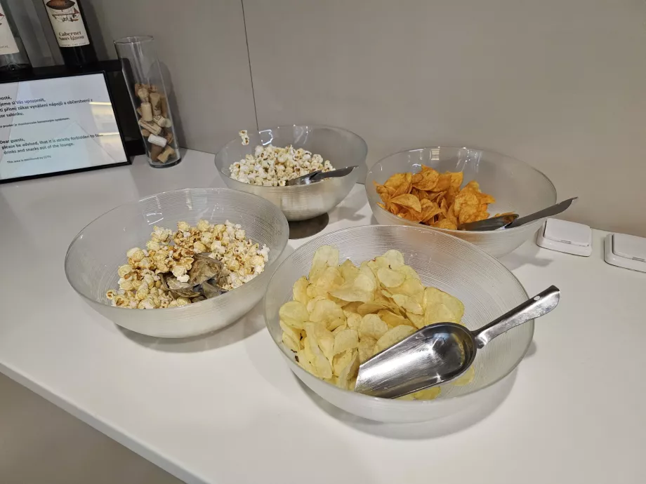 Chips und Popcorn