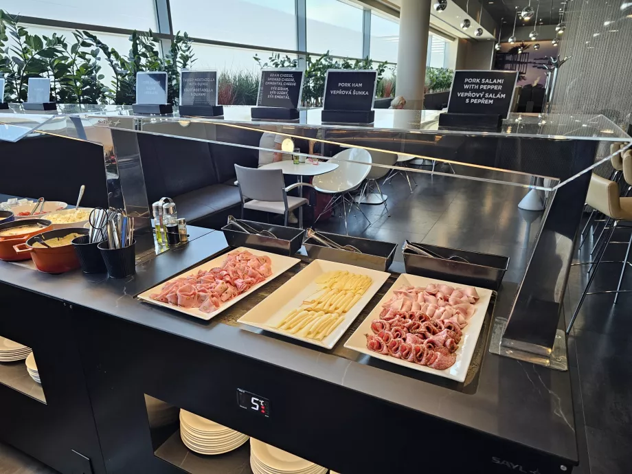 Schinken und Käse