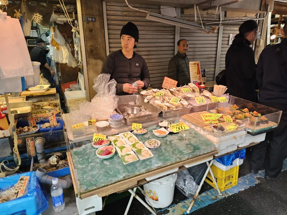 Tsukiji Fischmarkt
