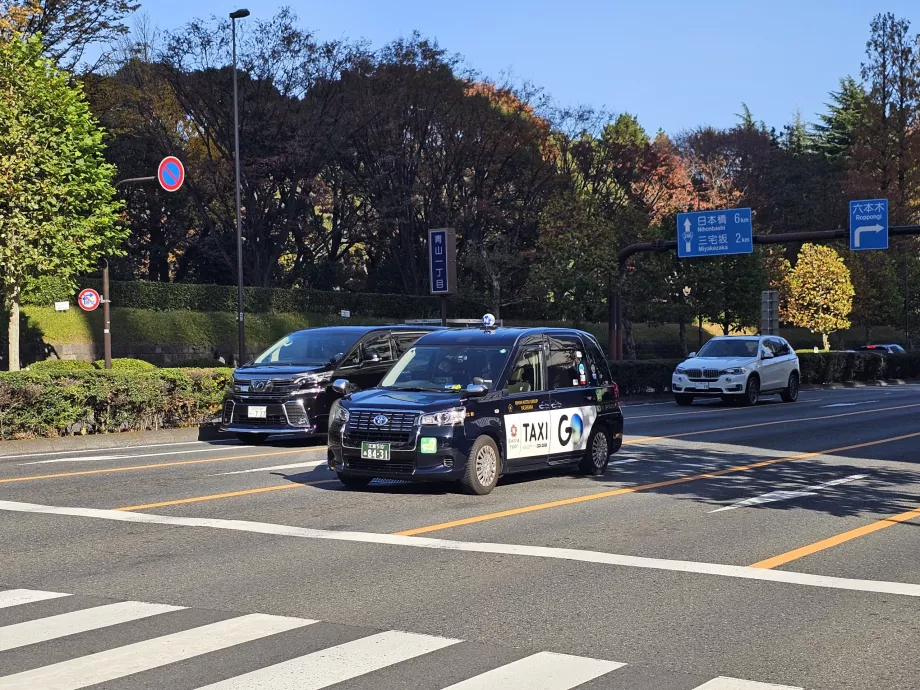 Offizielles Taxi Tokio