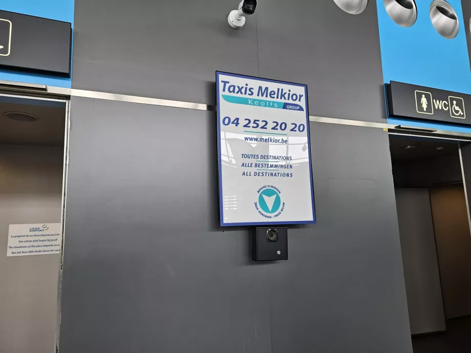 Telefonnummer für Taxi