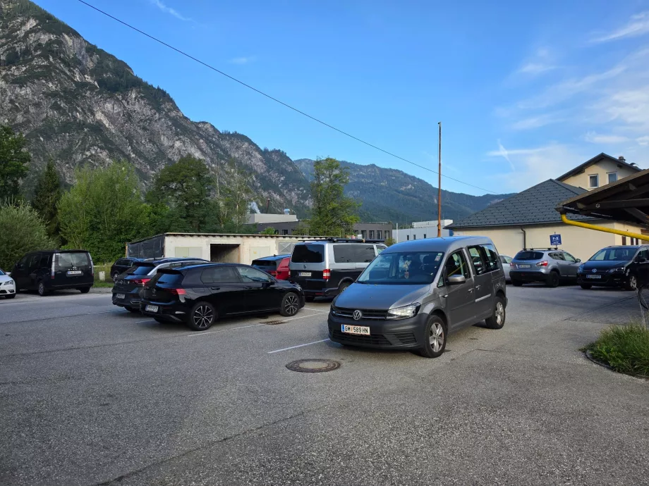 P+R-Parkplatz am Bahnhof
