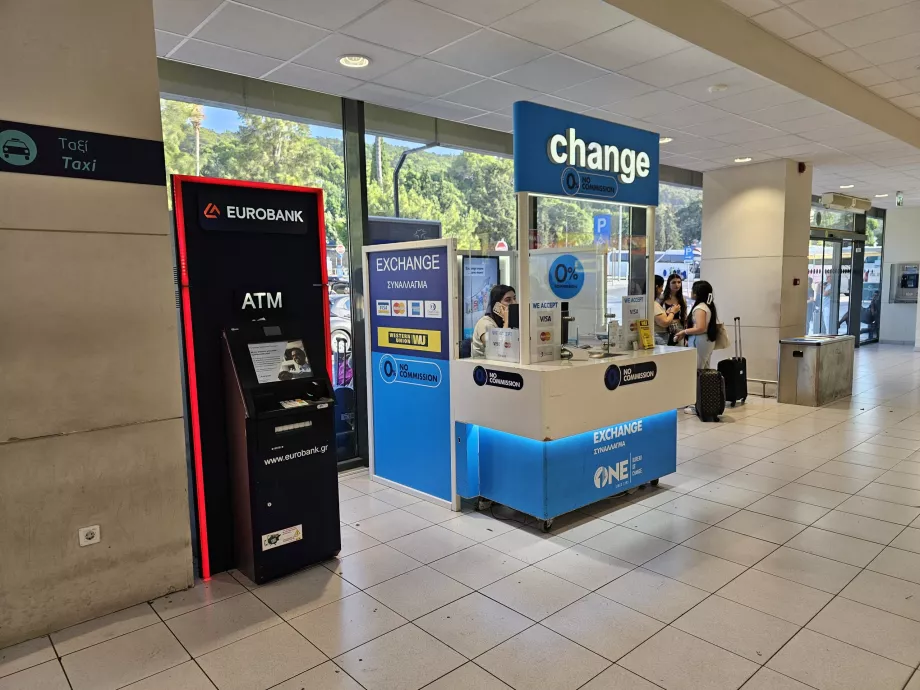 Geldwechsel und ATM Eurobank