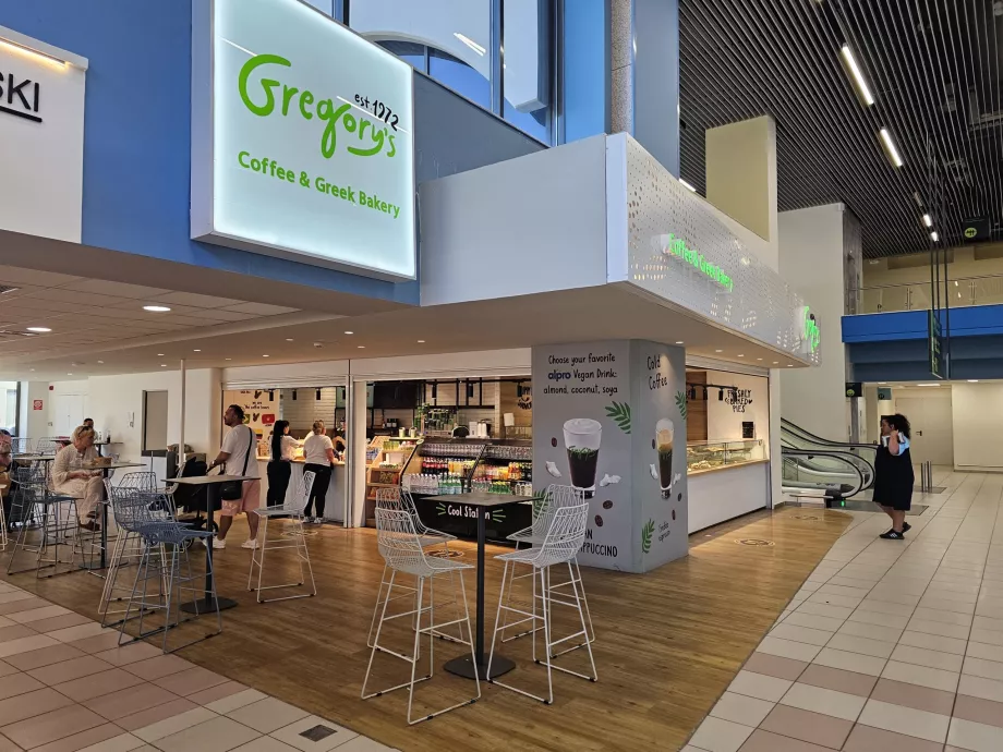 Erfrischungen im Terminal 2