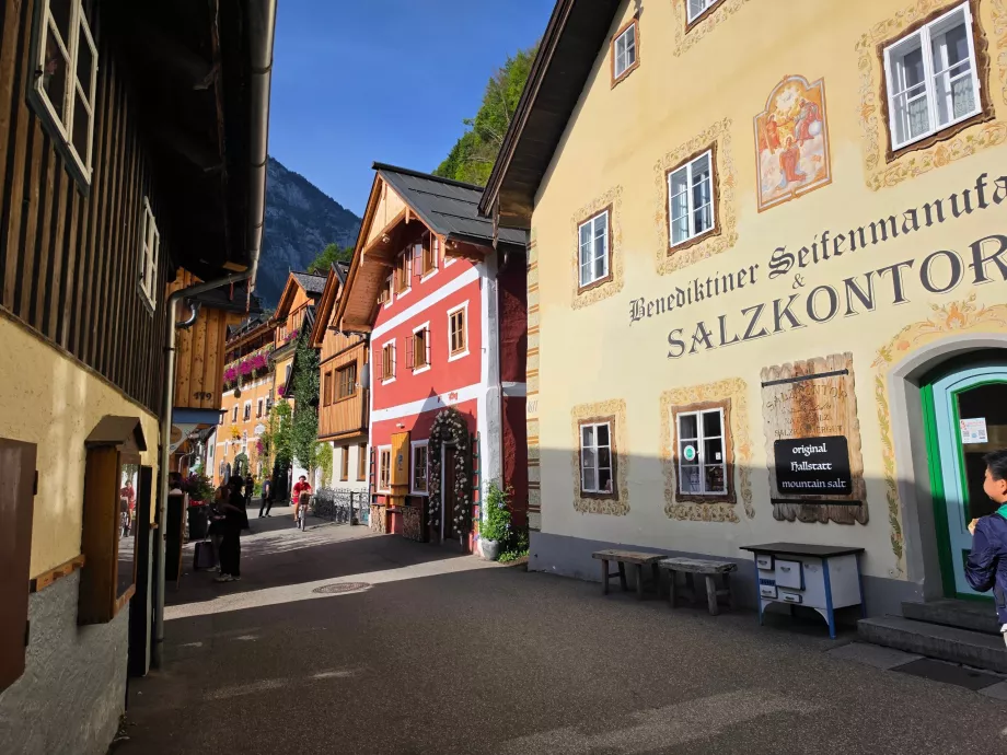 Stadtzentrum von Hallstatt
