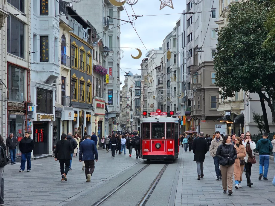 Historischer Taksim - Tünel Straßenbahn