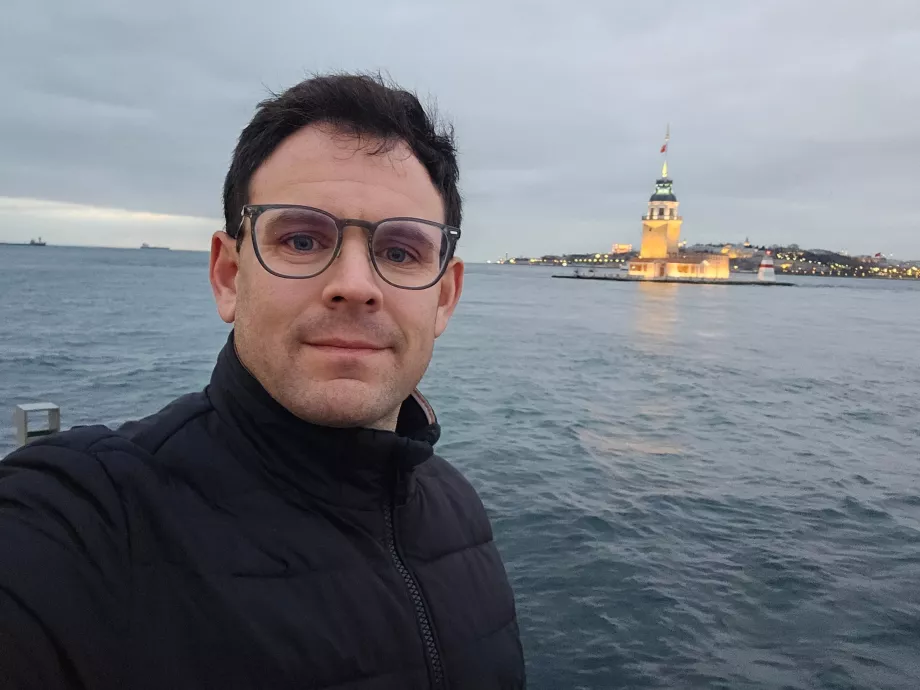 Ich am Maiden Tower - asiatische Seite