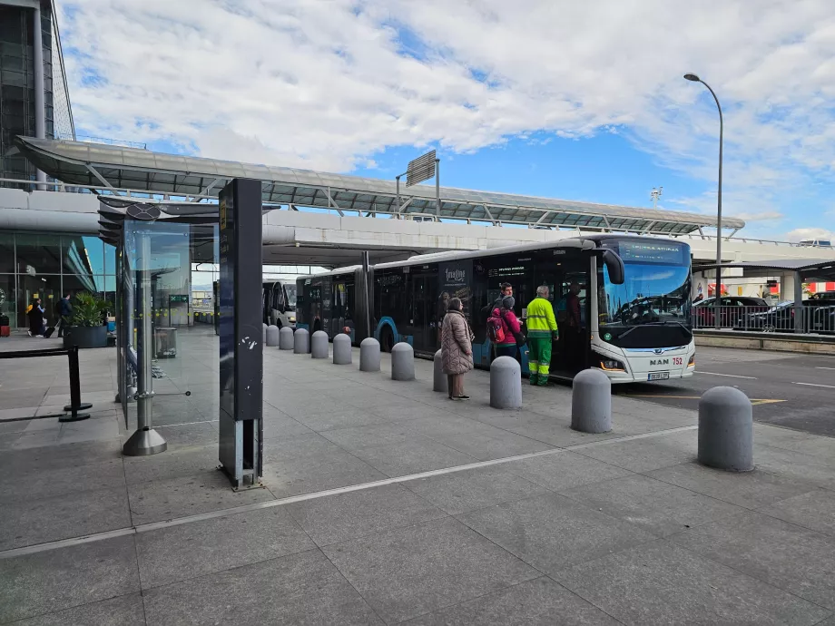 Stadtbus ins Zentrum von Málaga