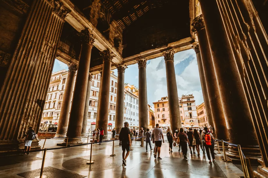 Eingang Pantheon