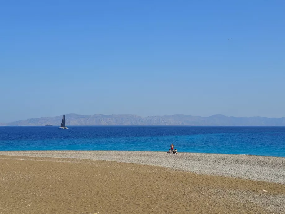 Windiger Strand