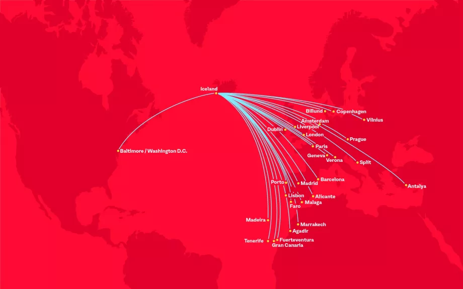 Liniennetzplan für 2025